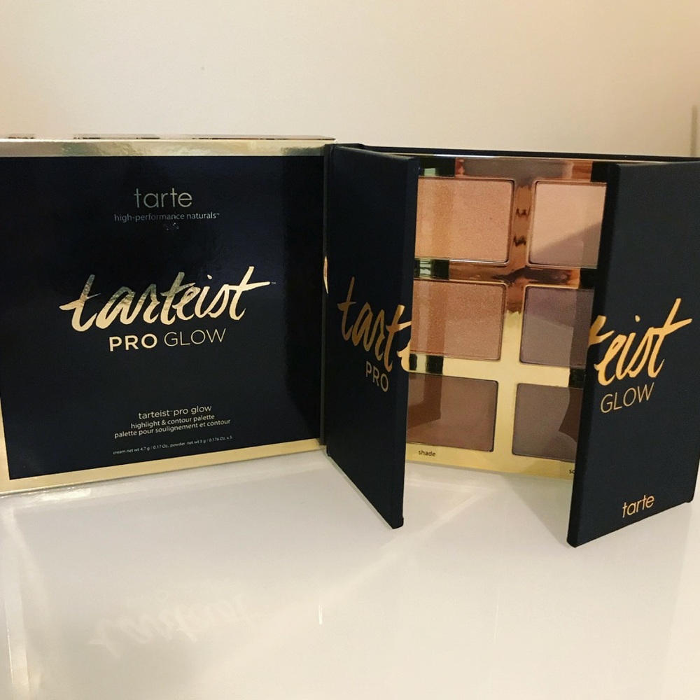 BNIB Tarte ProGlow Highlight Contour Palette
